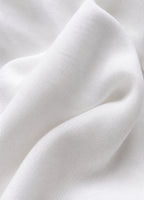 White Rayon Wide-Leg Palazzo for Women